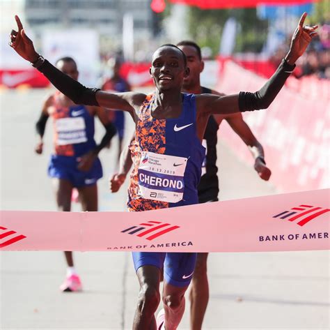 2019 Chicago Marathon Men's Winner .